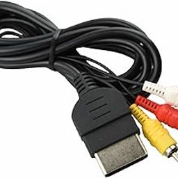 PSX Store Audio Video AV TV Cable Cord Compatible with Microsoft Box 360S Slim and Fat Console-1