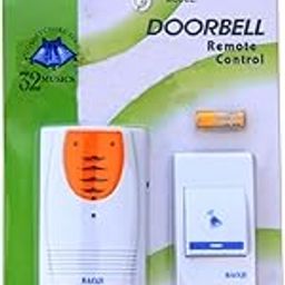 V P Enterprises Wireless Doorbell, Remote Control, Waterproof Chime, Adjustable Volume, LED Indicator-image-97