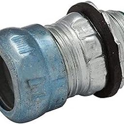Hubbell-Raco 2913RT Steel EMT Compression Connector, Rain Tight, Insulated, 3/4" (Pack of 25)-image-60