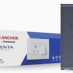 Anchor by Panasonic Penta Modular 6AX 1 Way Switch, 1 Module 1 Way Switch (Black, 65001B-20)-image-12