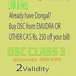 CLASS 3 DIGITAL SIGNATURE LINK AND HELP ONLY for 2 years DSC BY KRAFTWIZ-3