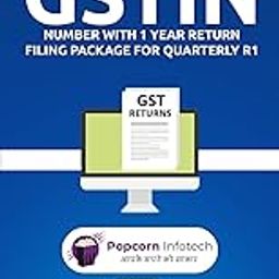 GST Number with 1 year return filing package for quarterly R1-15
