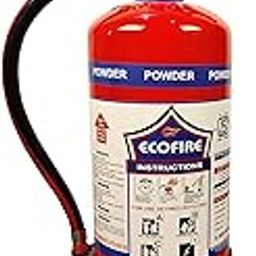 Eco Fire Dry Chemical Powder (DCP) Type 6 Kg Fire Extinguisher (Red and Black) Pack of 2-picture-15