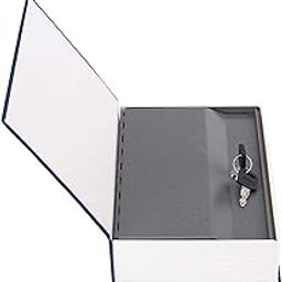 Blue Tick Big Hidden Book Safe Vault – Portable Storage Box Disguised as a Real Book for Keeping Cash, Jewellery, and Valuables Secure at Home or Office (Big)-image-90