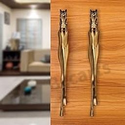 Bzcarts Horse Shape Main Door Handle/Door Handles for Main Door/Glass Door Pull Handle/Door Hardware 8 Inch (Pack of 2, Antique, 8 Inch)-picture-21