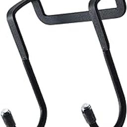 SECRET DESIRE™ Over Cabinet Door Hooks Hanging Kitchen Organizers for Robe Closet Cabinet Short Black-image-30