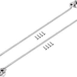 Ubervia 16" Cabin Hook Eye Latch Gate Door Swivel Window Hook Stainless Steel with Mounting Screws 2pcs-image-24