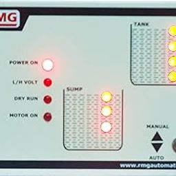 RMG Fully Automatic Water Level Controller with Indicator for Motor Pump Operated from Switch/MCB Upto 1.5 HP Tank and Sump-7