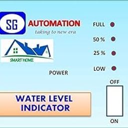 simply good automation PVC Water Level Indicator with Alarm on Tank Full with 5 Sensors (Grey)-image-36