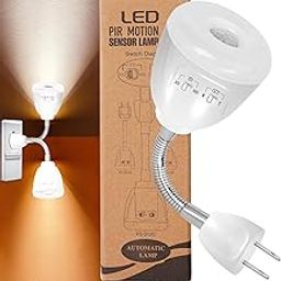 kikvi Motion Sensor Night Light for Bedroom, Bed lamp Night lamp with Plug Night Bulbs,-13