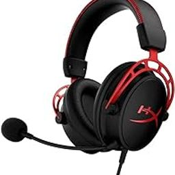 HyperX Cloud Alpha Over Ear Wired Headphones with Mic (Red)-13