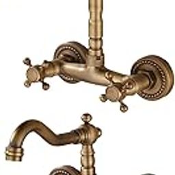Wall Mount Kitchen Faucet Mixer Tap Bathroom Sink Faucet for RV Home Laundry Tall| Home Décor | Kitchen Tools-image-29