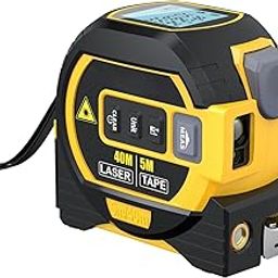 HEAVENGLOW Digital Rangefinder Multi Use Measuring Tool for Area Distance Measurement 4000cm Yellow-image-47