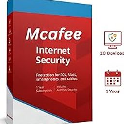 McAfee Internet Security Antivirus | 10 Devices 1 Year | Document - No CD, No Mail-17