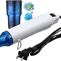 Aparonz Bubble Buster Tool Mini Heat Gun - 300 Watt Dual-Temperature Heat Tool for Epoxy Resin, Tumbler painting Embossing for Removing Epoxy Cup Resin Air Bubbles, Drying Crafts & Shrink Wrap Paint-image-84