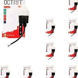 OCTIOT 220V Photocell | 06A Auto Day/Night Light Controller | IP68 Outdoor Sensor for Street Lights, Garden Lights| ON/Off Automation | Wired |Pack of 10 | OCT-Alpha-image-15