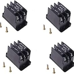 AES 2-Speed Pendant Station Contact Block | XEN-G1191 Double Speed Element for Hoist Crane Switch | Block Hoist Crane Switch for EOT Cranes, Electric Hoists, and Material Lifting (XEN-G1191) Pack of 4-image-2