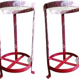 Rahul Professionals Fire Extinguisher Stand for 6kg, 4kg, Fire Extinguisher Stand RED Color Pack of 2-image-12