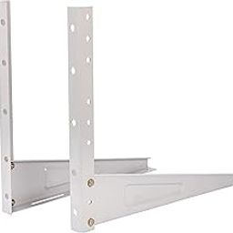 Universal Hub AC Stand/Heavy Duty Air Conditioner Outdoor Unit Mounting Bracket (White)-17