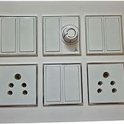 12 MODULE FLAT MODULAR SWITCH PLATE (FLAT)-23