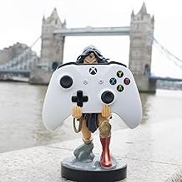 EXGPRO Warner Bros: Wonder Woman Cable Guys Controller And Phone Holder - Gaming Console-21