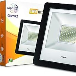 wipro D910065 100 Watts Flood Light, Cool Day White, Square-image-52