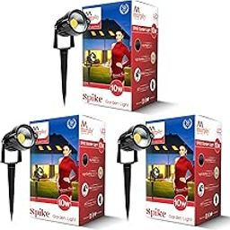 Murphy 10W Heavy-Duty LED Spike Focus Light - IP65 Water Resistant, Adjustable 180 Aluminium Material, Outdoor Garden Lights with 2 Years Warranty (Warm White), Pack of 3-image-5