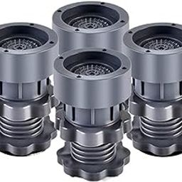SOVELY Washing Machine Vibration Pads - Noise Cancelling Pads, Anti Vibration Adjustable Bracket Base for Washing Machine Support, Adjustable Height Footpads Pack of 4-image-74