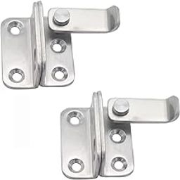 BTL Stainless Steel Gate Latch Right Door Padlock Latch Safety Door Lock with Padlock Hole(Pack of 2 Piece) (BDF-PL-1R)-picture-23