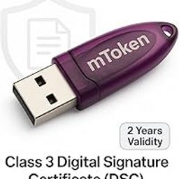 Inara Marketing Class 3 Digital Signature Certificate (DSC), 2 Years Validity with USB token (V-Sign Class 3 2-Year Validity, M-Token)-19