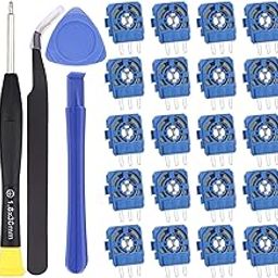 IKPEK 20pcs 2K3 Ohm Potentiometer Replacement for Dualsense PS5 Controller, Trim Pot Resistor Thumbstick Module Sensor for ALPS Analog Joystick-image-17