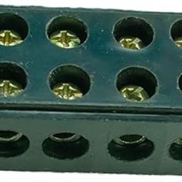 Ovicart 30A 6 Way Bakelite Connector Strip Black Screw Terminal Connection Block-14