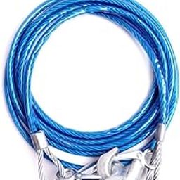 7Seas Heavy-Duty Car Tow Rope Cable with Steel Hooks – 7 Ton Capacity, Durable Steel Wire Towing Rope for SUV, Truck, Emergency Vehicle Recovery and Roadside Assistance Use-image-95