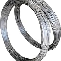 USTAD Steel Wire for Gardening, Home DIY, Electrical, Construction use -35mtr in length of 1.2 mm Thickness with heavy load bearing capacity and uses for clothes drying, fencing, TMT binding etc-19