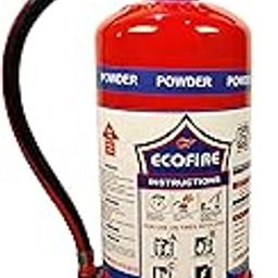 Eco Fire Abc Powder Type 6 Kg Fire Extinguisher (Red and Black)-18