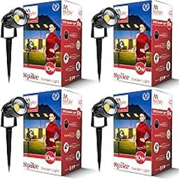 Murphy 10W Heavy-Duty LED Spike Focus Light - IP65 Water Resistant, Adjustable 180 Aluminium Material, Outdoor Garden Lights with 2 Years Warranty (Warm White), Pack of 4-image-33