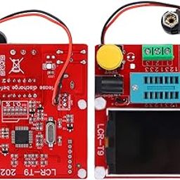 Multifunction Transistor Tester, Graphic Display, Automatically Identifies Components and Ranges for NPN PNP FET T9 DC9 12V Diodes-image-57