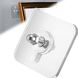 ZIPZZZY Wall Hangers, 20 Pieces self-Adhesive Hooks for Hanging Picture Frames and Decor. Drill-Free, and Damage-Free—Perfect for Smooth Walls and Rental Spaces.-picture-16