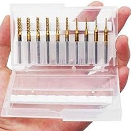 STYLEHEAVEN 10pcs/Set CNC Straight End Mill Thread Milling End Cutter Drill Bit Tools|Home & Garden|Tools|Power Tools|Router Bits-image-33