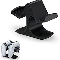 Brainwavz Dual Game Controller Desktop Holder Stand - Universal Design for Xbox ONE, PS5, PS4, PC, Steelseries, Steam & More, Reduce Clutter UGDS-03-0