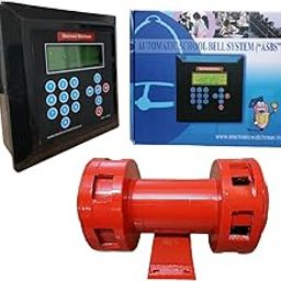 Hanutech Multipurpose Automatic School Bell Management System | Emergency Alarm System with Industrial 220V AC Industrial Siren 3KM Range for School Collages & Offices-10