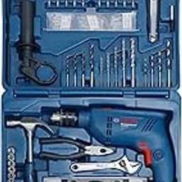 BOSCH GSB 600 Corded Electric Impact Drill, 100Pcs Accessory Set | 600 W Motor | Speed of 3000 RPM | Rated Torque of 1.4 Nm | Impact rate of 48000 BPM | Double Insulation | 1 Year Warranty-22