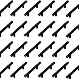 Atlantic Cabinet Pull Handle Black Coated, Total Length 5.50 inch, Hole-to-Hole 96 mm, Pack of 24-image-58