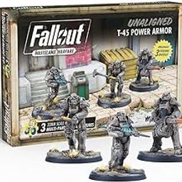 Modiphius Fallout - Wasteland Warfare - Unaligned T-45 Power Armour-image-24