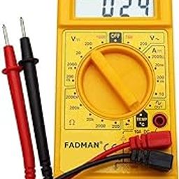 FADMAN FD-4 DIGITAL MULTIMETER YELLOW-picture-14