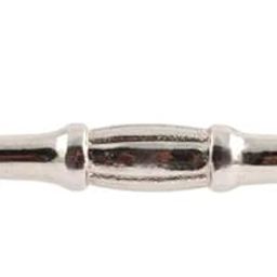 Indian-Shelf 1 Pack Ceramic Cream Drawer Pulls T Bar Vintage Kitchen Cabinet Handles Silver Hardware 4'' Hole to Hole Dresser Door Handle -BH-325-CK-761-image-58