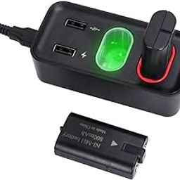 New World Rechargeable Battery Pack For Xbox One And Xbox Series Controller USB Type A Battery Charging Dock With Light For Xbox One S/X And Xbox Series S/X Wireless Controller 800 MAH-2