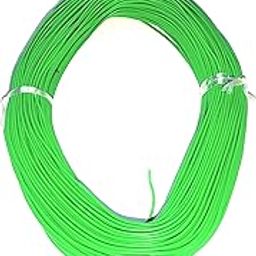 Wenray (78 Meters) 14/36 PVC Copper DC Wire PVC Insulated Outer Cable For Multipurpose Use, DIY, Electronics Works, Science Projects (GREEN)-92