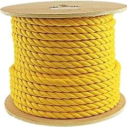 BSPS PP Ropes Nylon 10 Meter, 10 MM Thickness, Industrial Grade Multipupose Rope for Craft DIY Projects Model: Nylon_PP35-image-104