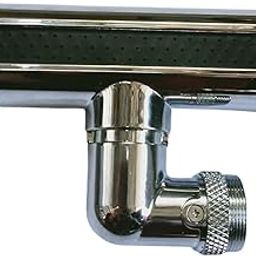 Drumstone 10 𝒀𝒆𝒂𝒓𝒔 𝑾𝒂𝒓𝒓𝒂𝒏𝒕𝒚 3-in-1 Kitchen Faucet with 360° Swivel Extender – High Arc Sink Faucet Head with Waterfall, Spray & Stream Modes | Splash-Proof, Easy DIY Installation-image-83